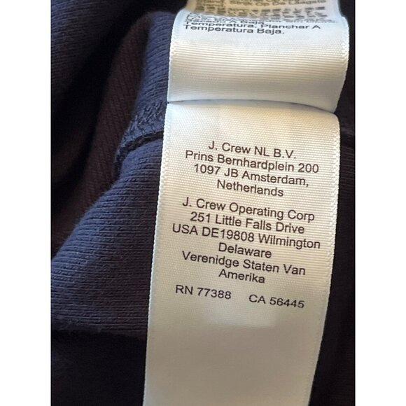 J. Crew Heritage Brushed Rib-Knit Henley in Navy XLarge New Mens Top Shirt BU767 - Picture 4 of 9